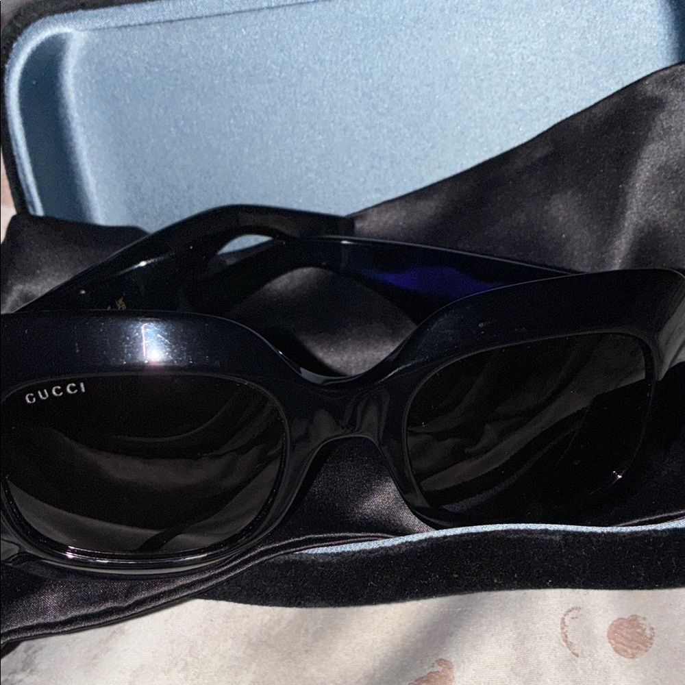 Gucci Women's Black Sunglasses